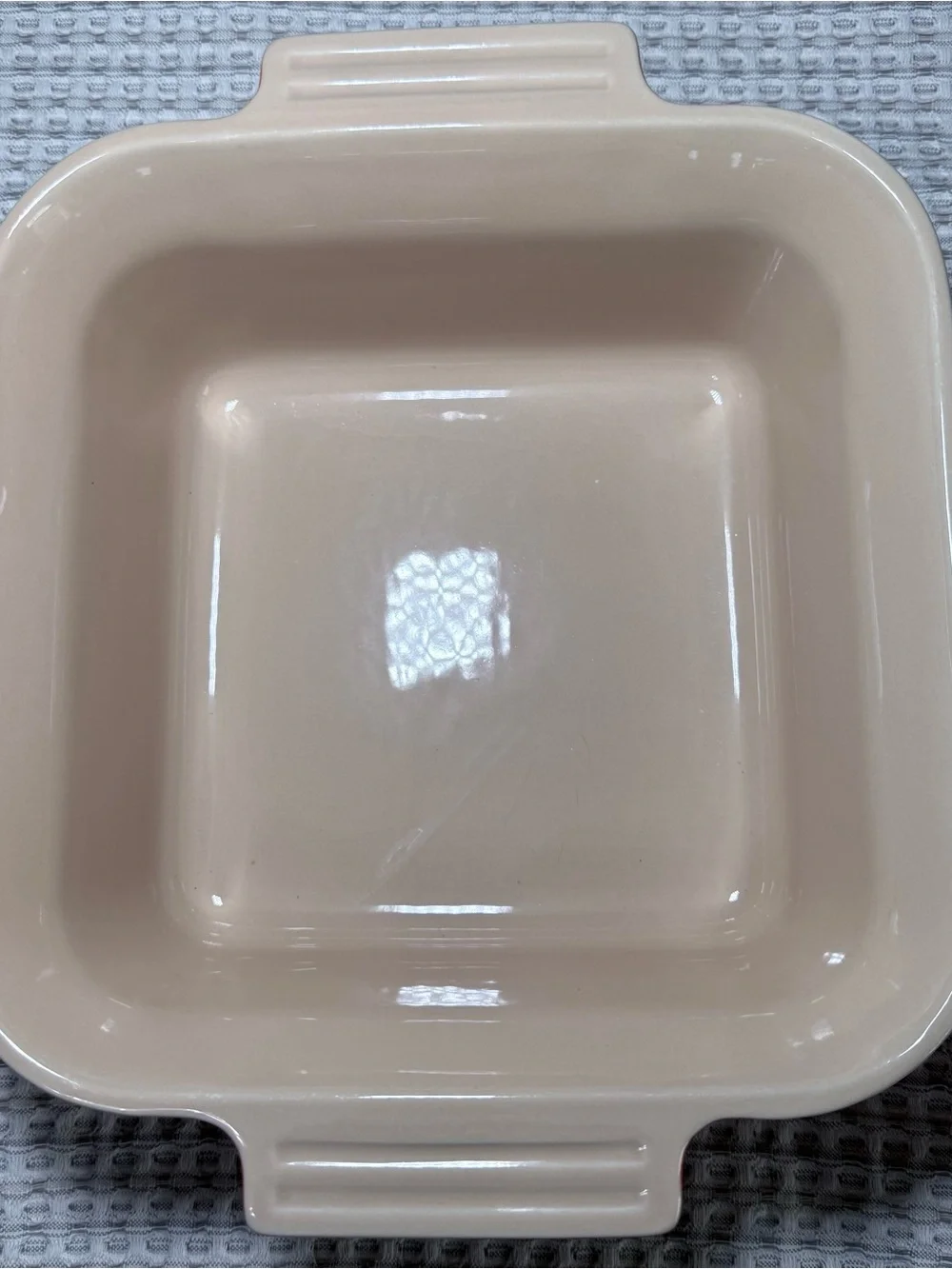 Le Creuset Square Baker Dish Flame Orange Stoneware Small Casserole Baking Pan